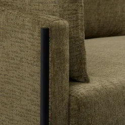 3 Seat Green Sofa