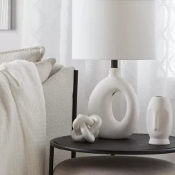 Abstract Knotted Ceramic Decorative Object