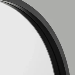Arch Black Leaner Mirror