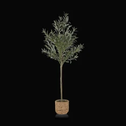 Artificial Olive Tree in Basket