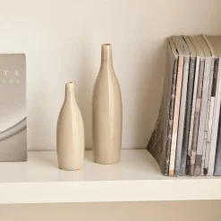 Beige Ceramic Vase