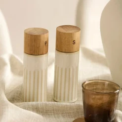 Beige Salt Grinder