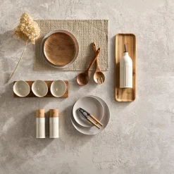 Beige Salt Grinder