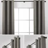 Black Blackout Rod Set - Diameter 25/28 mm