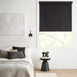 Black Chita Cordless Blackout Roller Shade