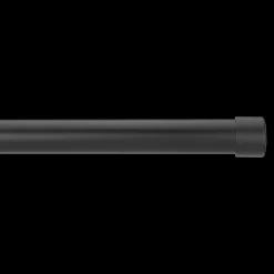 Black Curtain Rod Set - Diameter 25/28 mm