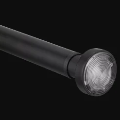 Black Curtain Tension Rod - Diameter 22/25 mm