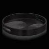 Black Engraved Tray