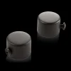 Black Pole End Caps