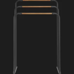 Black Towel Holder