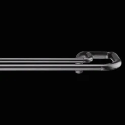 Blackout Curtains Double Rod Set - Diameter 19mm