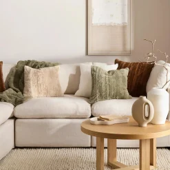 Brown Set of 2 Ellyn Decorative Pillow