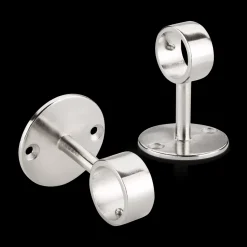 Brushed Nickel Ceiling Brackets 22/25 mm