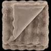 Bubble Faux Fur Throw