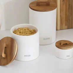 Ceramic Salt Jar