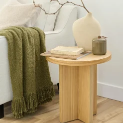Curved Ceramic Table Vase