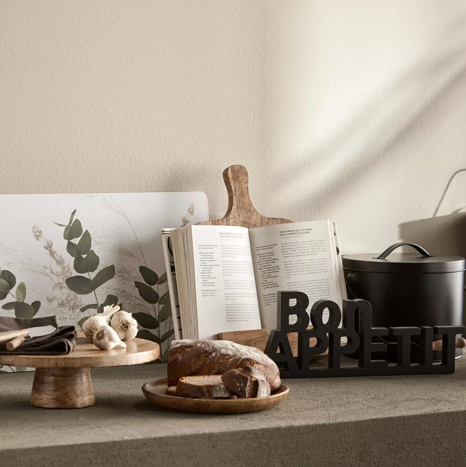 Decorative Words Bon Appetit 36 x 14.25 cm.
