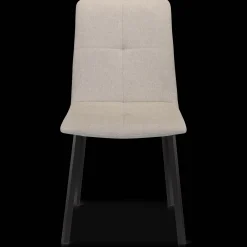 Fabric and Metal Dining Chair