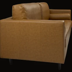 Faux-leather Sofa