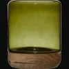 Glass Candle Holder