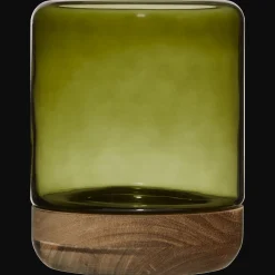 Glass Candle Holder