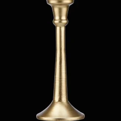 Gold Metal Candle Holder