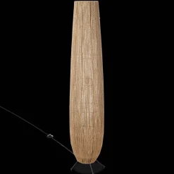Hemp Rope Tube Floor Lamp