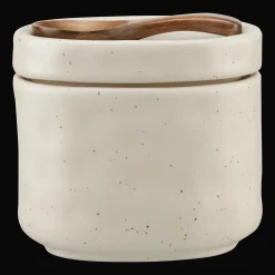 Jar with Wood Spoon