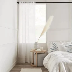 Kacha Rod Pocket Back Tab Sheer Curtain