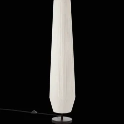 Linen Tube Floor Lamp