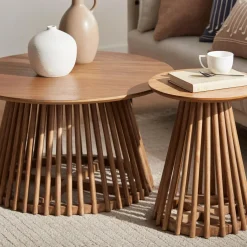 Mango Wood Openwork Coffee Table
