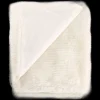 Off White Maddox Faux Fur Throw