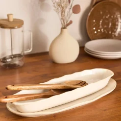 Oval Ceramic Serving Plate