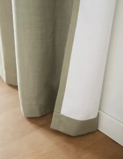 Sage Taha Rod Pocket Back Tab Blackout Curtain