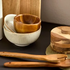 Set of Wood Spoon & Fork