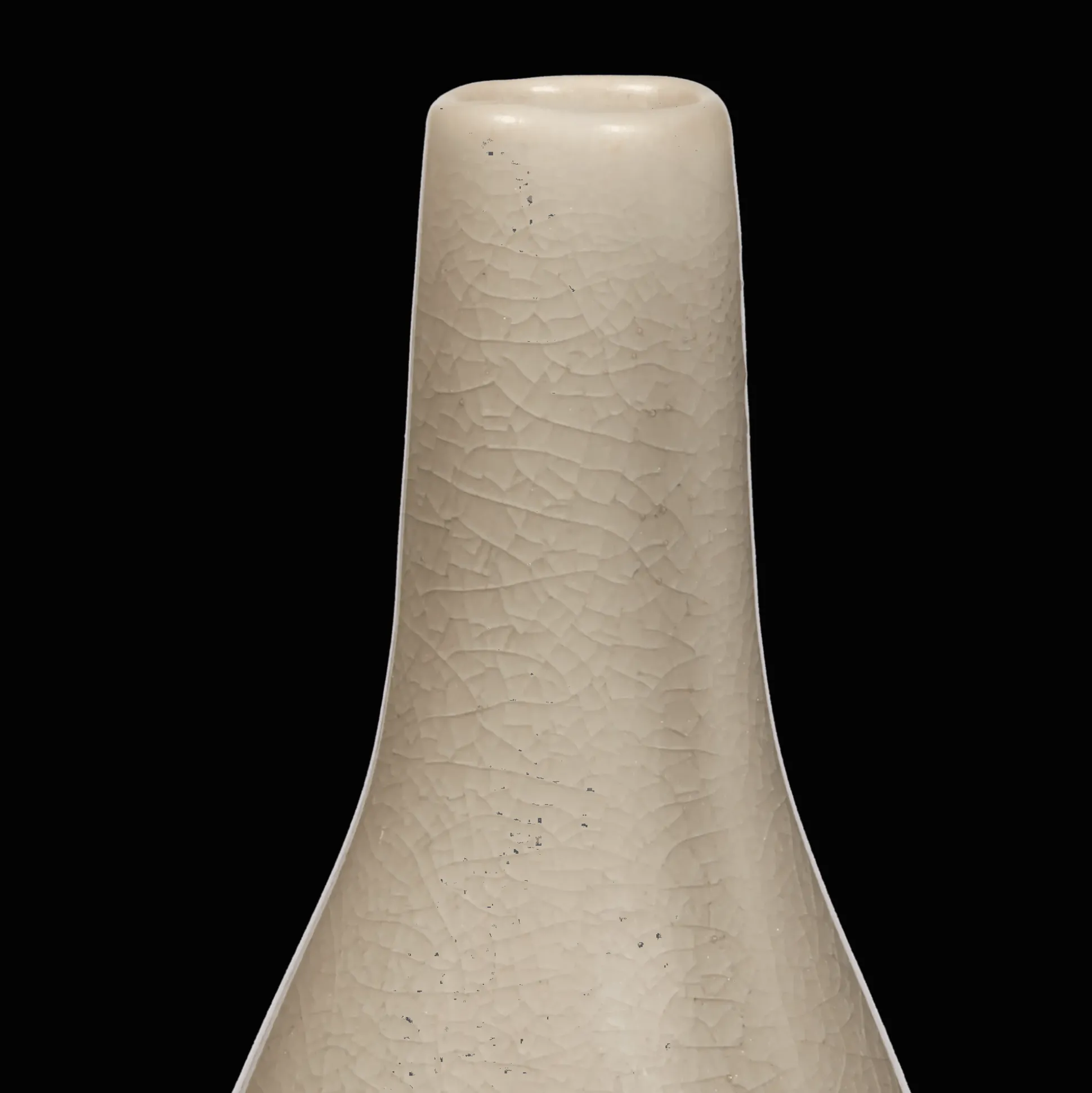 Small Ceramic Beige Vase