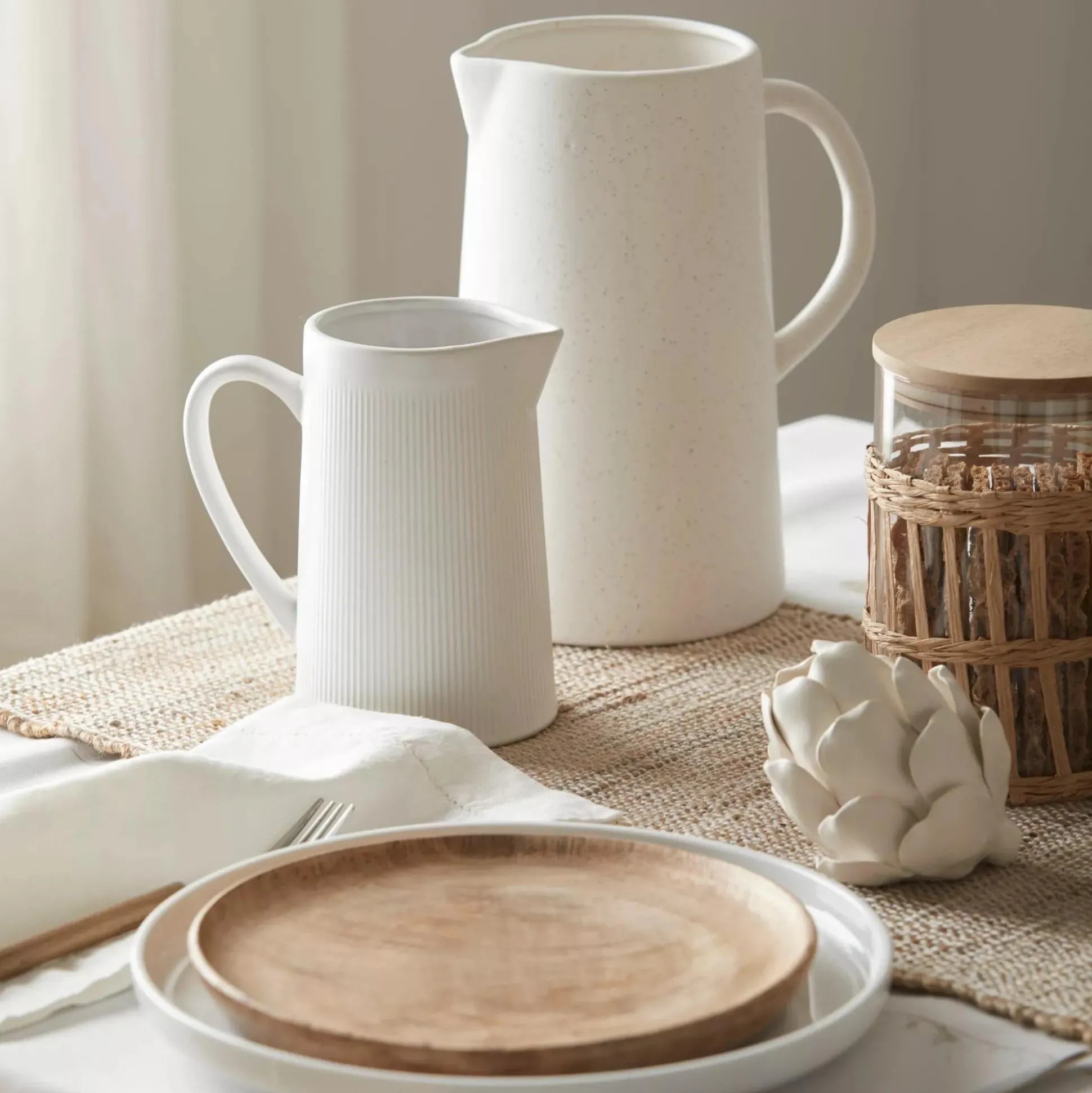 Speckled Ceramic Pitcher