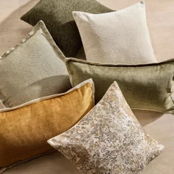 Taupe Beatrice Decorative Lumbar Pillow