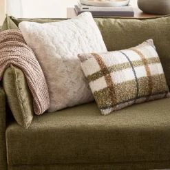 Taupe Ribba Throw