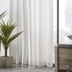 White Dany Panel Curtain