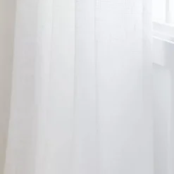 White Darja Sheer Curtain
