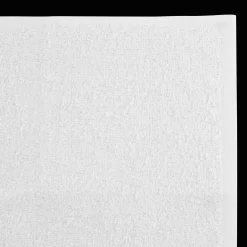 White Set of 6 Large Washcloths