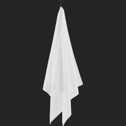 White Textured Bath Towel