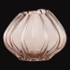 Wide Ribbed Vase