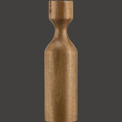 Wood Candle Holder