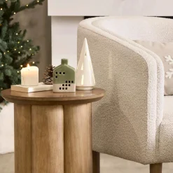 Wood Side Table