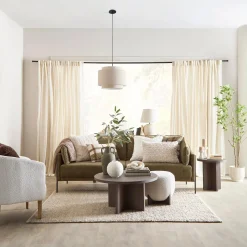 Wooden Round Side Table